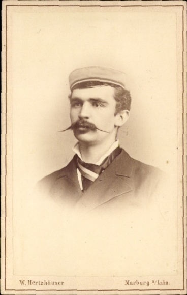 CdV Marburg an der Lahn, Student, Portrait