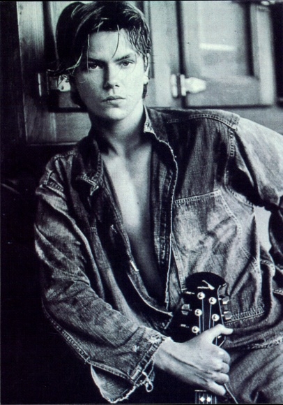 Ak Schauspieler River Phoenix, Portrait