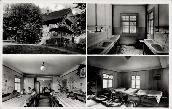 Postcard Walldürn in Odenwald Baden, Baden Youth Hostels, Reich Association for DJH