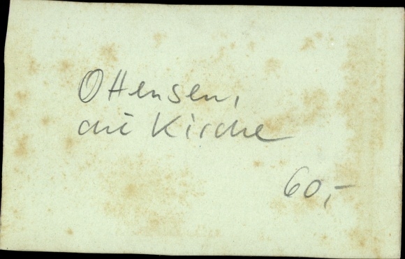 CdV Hamburg Ottensen around 1880/1890, church