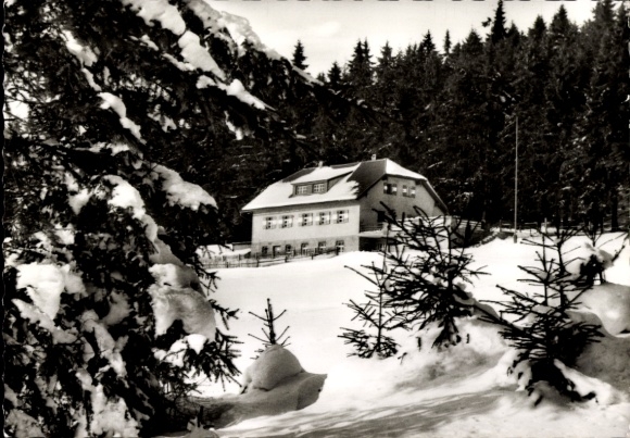PC Fahrenberg Waldthurn in the Upper Palatinate, shelter, Wintere