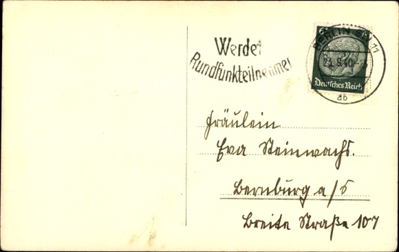 Postcard actor Hans Söhnker, Ross Verlag A 2700 1, portrait, ring, autograph