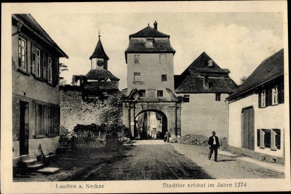 PC Lauffen am Neckar, city gate