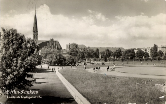 Ak Berlin Pankow, Sportplatz Kissingenstraße