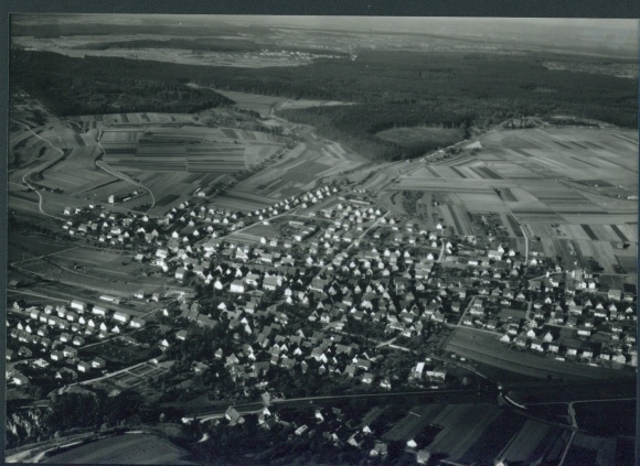 Foto Malmsheim Renningen in Württemberg, Fliegeraufnahme