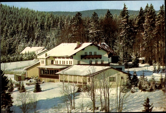 Ak Altreichenau Neureichenau in het Beierse Woud, Frauenberg, Berghotel Adalbert-Stifter-Haus, ve