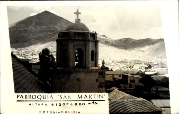 Ak Potosí Bolivia, Parroquia San Martin