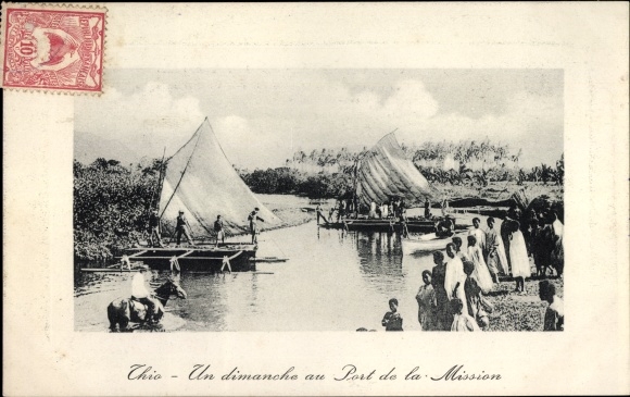 KP Thio Nowa Kaledonia, Un dimanche au Port de la Mission