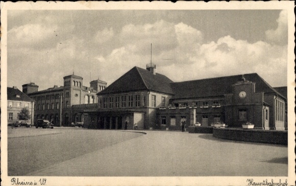 Ak Rheine in Westfalen, Hauptbahnhof