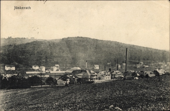 Postcard Jünkerath in the Eifel, total view