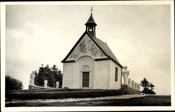 Photo Postcard Oberreifenberg Schmitten im Taunus Hessen, St. Gertrudis chapel