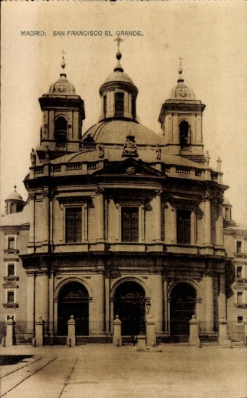 Ak Madrid Spanien, Kirche San Francisco El Grande, Madrid