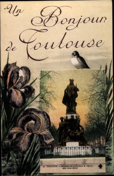 Passepartout PC Toulouse Haute Garonne, Monument, Avenue Saint Michel, Irises