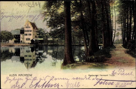 PC Kleinmachnow in Brandenburg, water game, restaurant