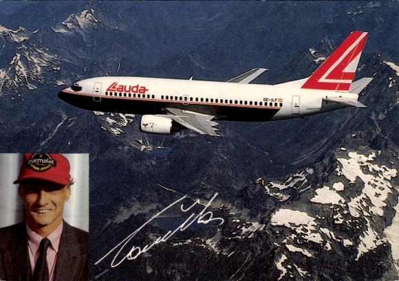Ak Boeing 737-300 Bob Marley, Niki Lauda Airlines, Passagierflugzeug