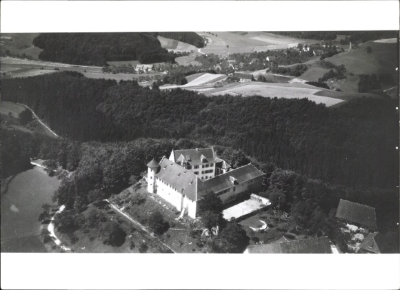 foto Hohenfels bij Stockach Hohenzollern, luchtfoto