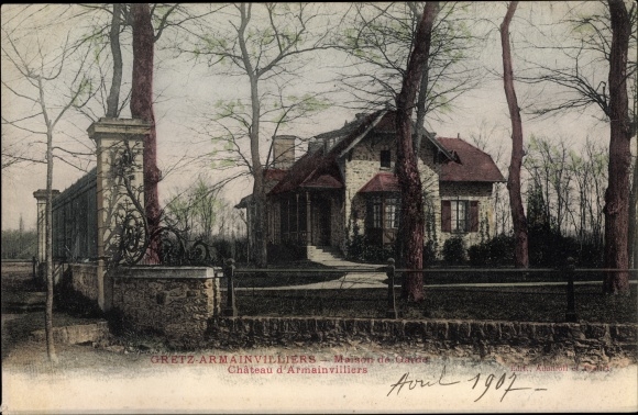 KP Gretz Armainvilliers Seine et Marne, Chateau d'Armainvilliers, Maison de Garde
