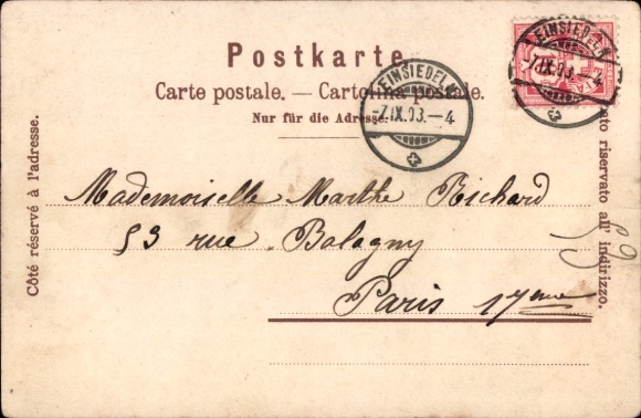 lito Einsiedeln, kanton, Schwyz, Szwajcaria, klasztor Einsiedeln, Graden Mutter, procesja
