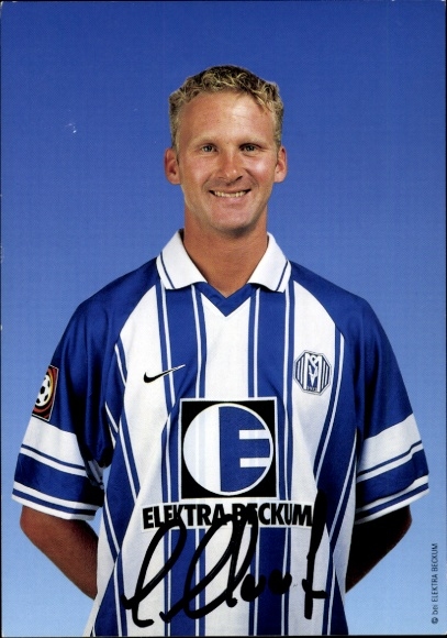 Autogrammkarte Fußballer Christian Claassen, SV Meppen, Autogramm