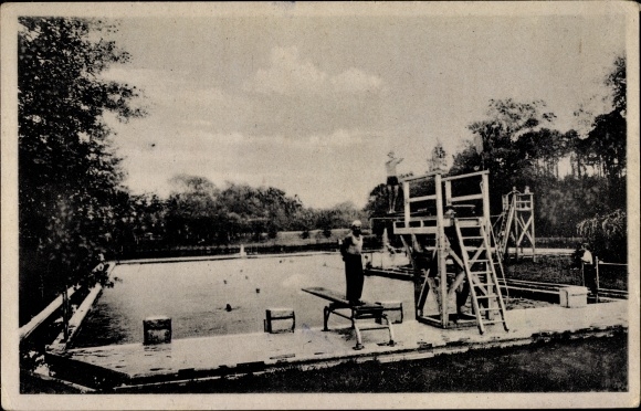 PC Arnsdorf Saxony, outdoor pool, bathing establishment Georg Zumpe