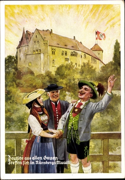 PC Nuremberg, Germans from all districts meet in Nuremberg&#39;s walls, Imperial Castle