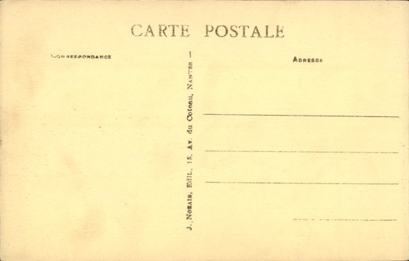 Postcard Camaret sur Mer Finistère, Un coin du port du clair de lune