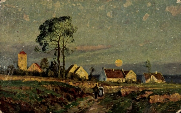 Artist Postcard Meinzolt, Geo M., Summer Evening