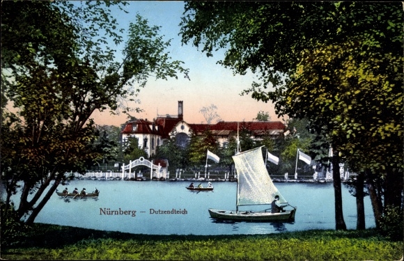 PC Nuremberg in Middle Franconia, dozen pond