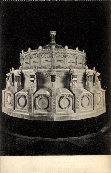 KP San Lorenzo de El Escorial Madryt, Rotunda z ozdobnymi dekoracjami, Panteón de Infantes,