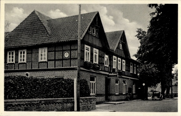 Postcard Eystrup in Lower Saxony, inn