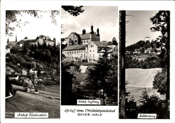 KP Landpoststempel Witzmannsberg przez Tittling