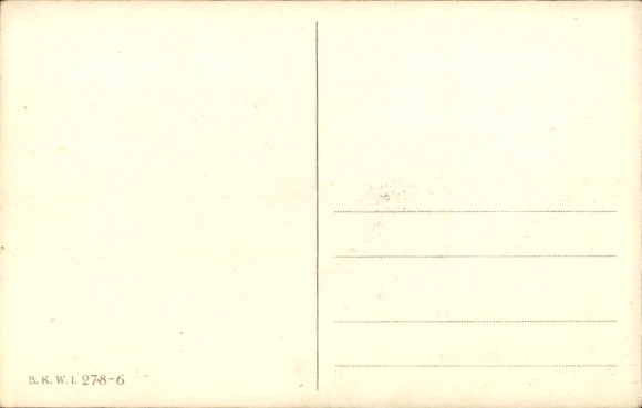 Artist Postcard Boxing match, boxer is counted out, humor