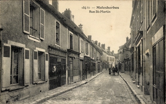 PC Malesherbes Loiret, Rue St. Martin, Boucherie