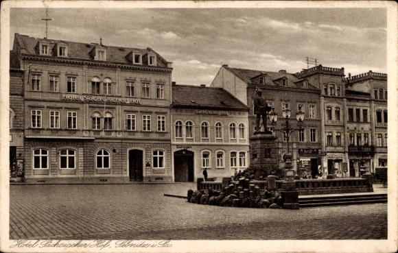 Ak Sebnitz Sächsische Schweiz, Hotel Sächsischer Hof