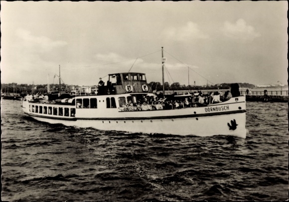 Ak MS Dornbusch in beweging, Witte Vloot Stralsund