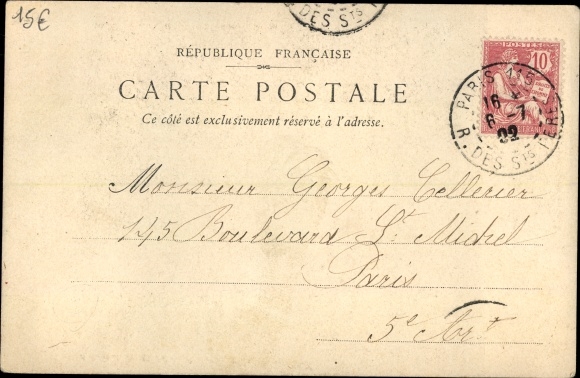 Postcard The Biggest Fraud of the Century, Hochstaplerin Therese Humbert, Humbert Crawford Affair