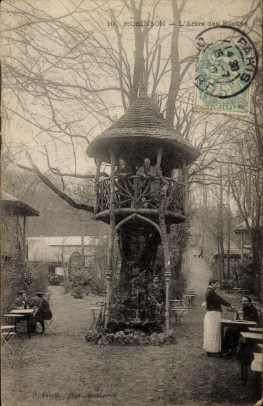 Postcard Robinson Hauts de Seine, L'Arbre des Roches