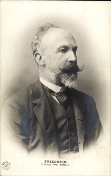 Ak Herzog Friedrich I. von Anhalt