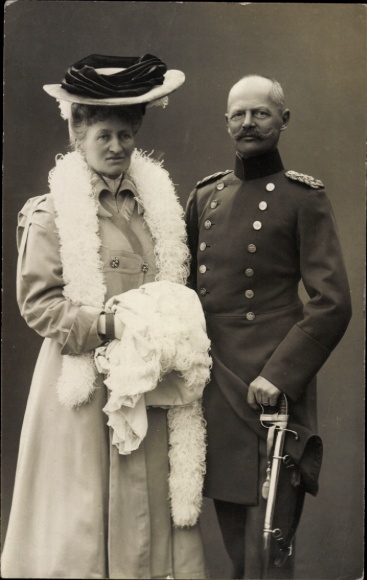 Foto Ak Arnulf von Bayern, Therese Prinzessin von und zu Liechtenstein