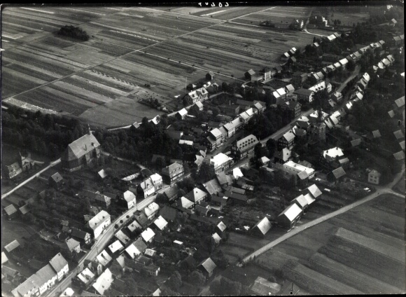 Photo Großbreitenbach in Thuringia, aerial photograph