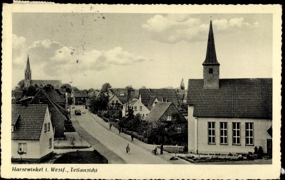 Ak Harsewinkel in Westfalen, Teilansicht