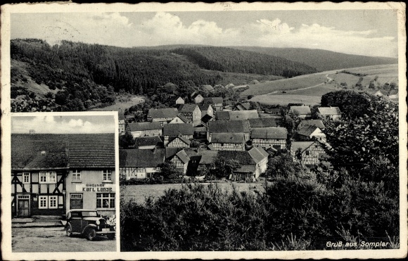 PC Somplar Bromskirchen in Hessen, general view, inn