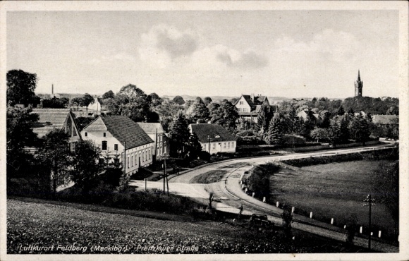 Ansichtkaart Feldberg in Mecklenburg, Prenzlauer Straßee