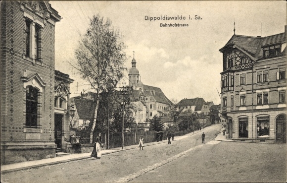 PC Dippoldiswalde in the Erzgebirge, Bahnhofstrasse