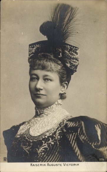 Ak Kaiserin Auguste Viktoria, Portrait
