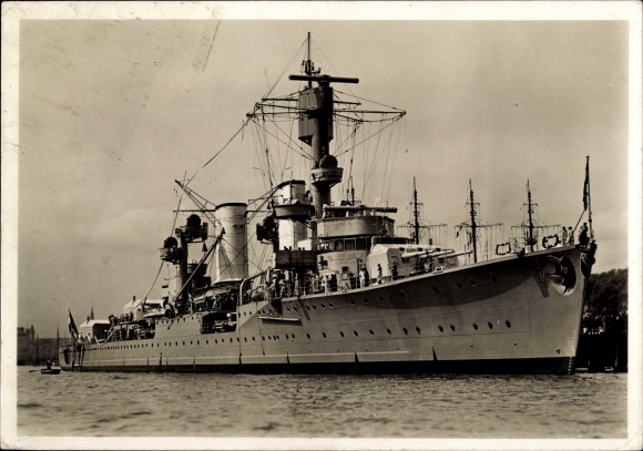 PC German warship, cruiser Karlsruhe