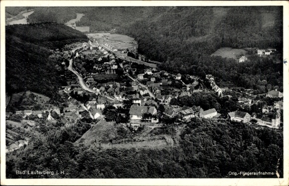 Ak Bad Lauterberg im Harz, totaaloverzicht