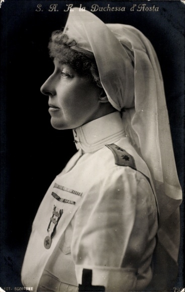PC Hélène d'Orléans, Duchessa d'Aosta, portrait