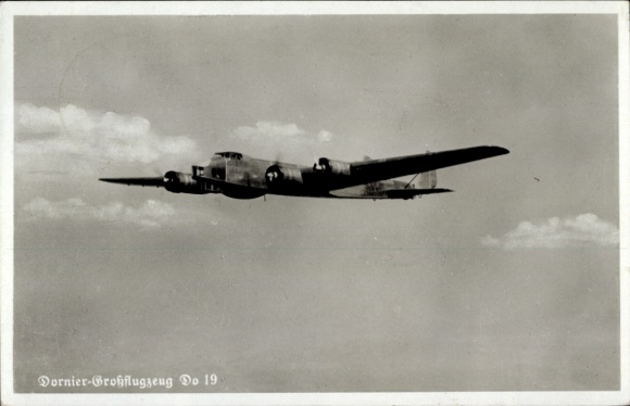 Ak Luftwaffe, Dornier-Großflugzeug Do19