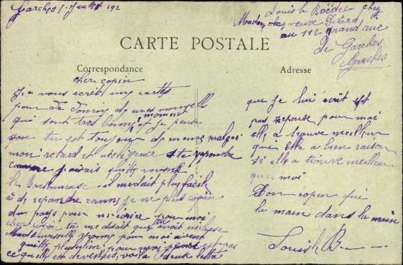 Postcard Garches Hauts de Seine, cityscapes